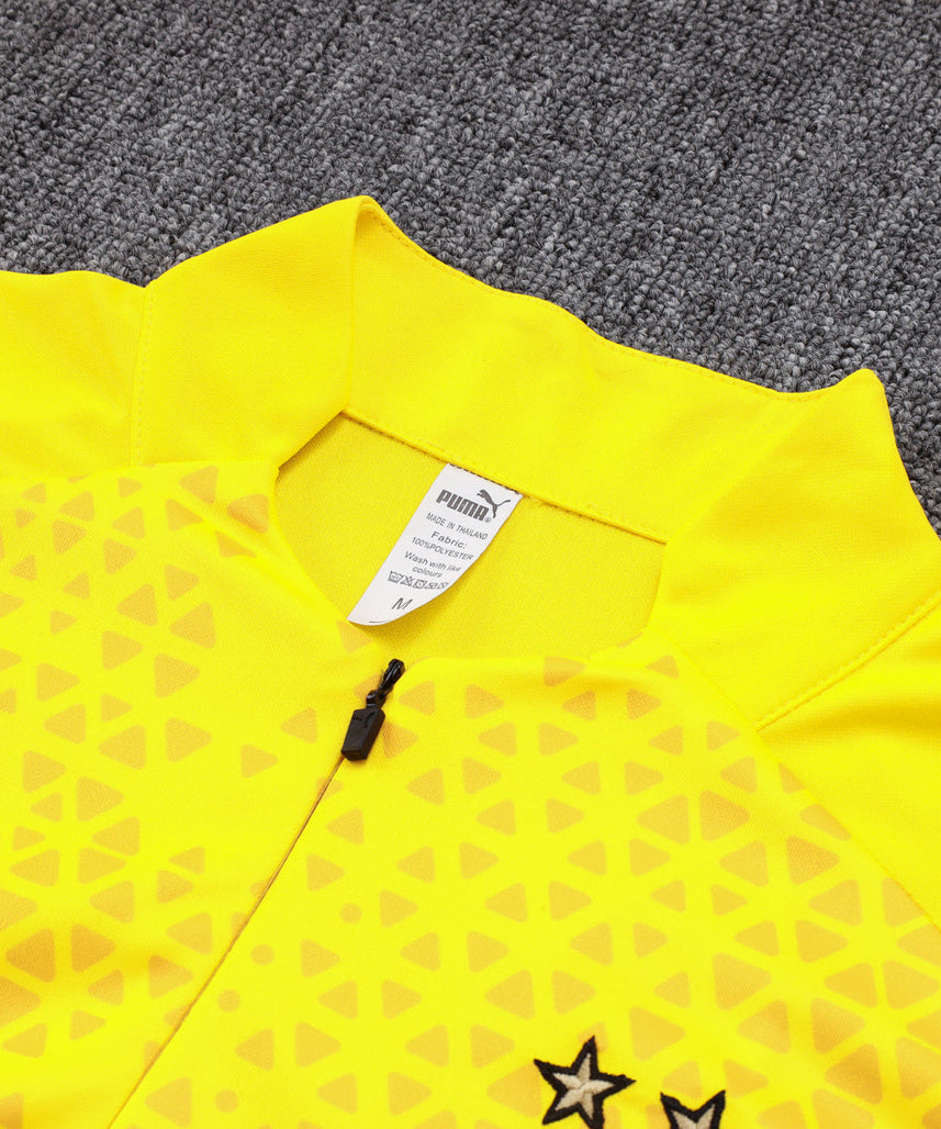 Borussia Dortmund Black and Yellow Tracksuit