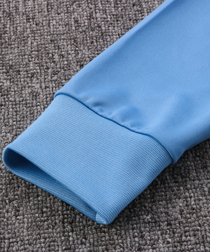 Manchester United Dark Blue and Light Blue Tracksuit