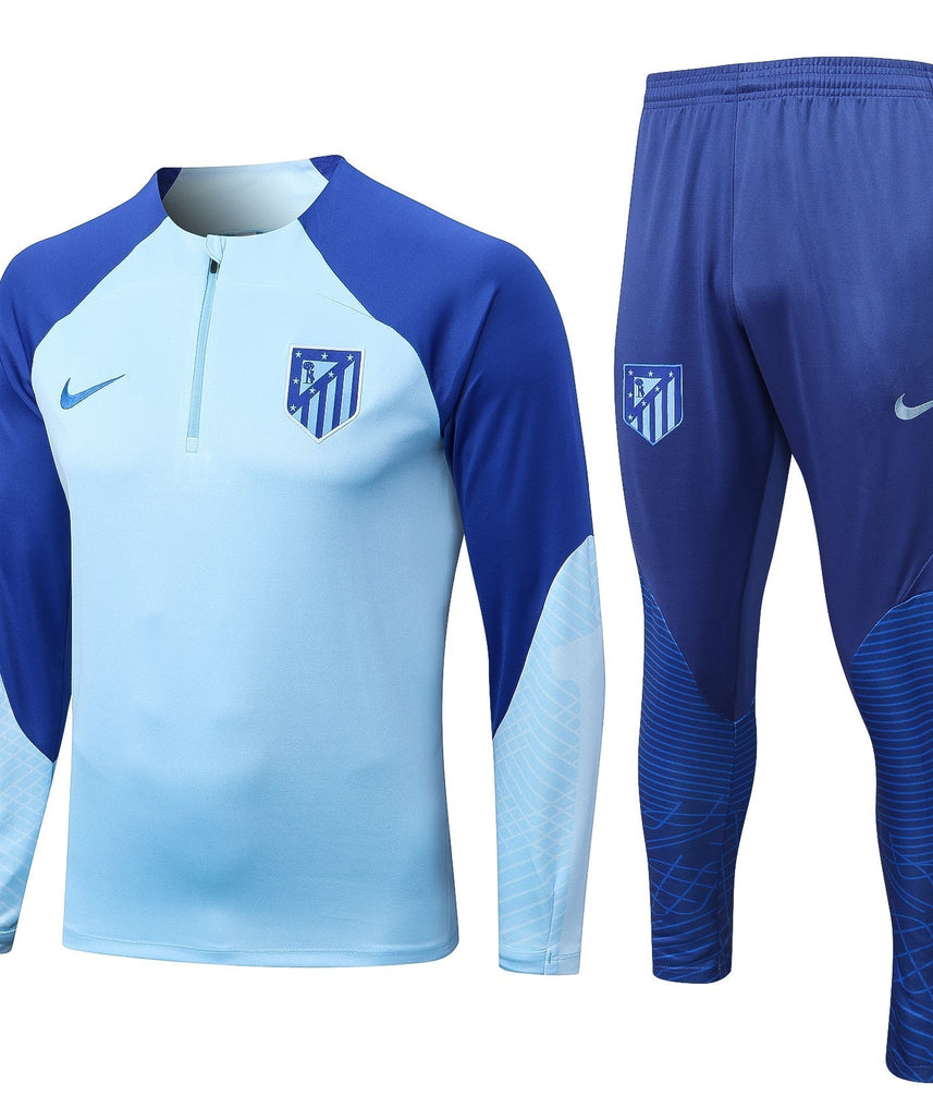 Atletico Madrid Blue and Mint Tracksuit
