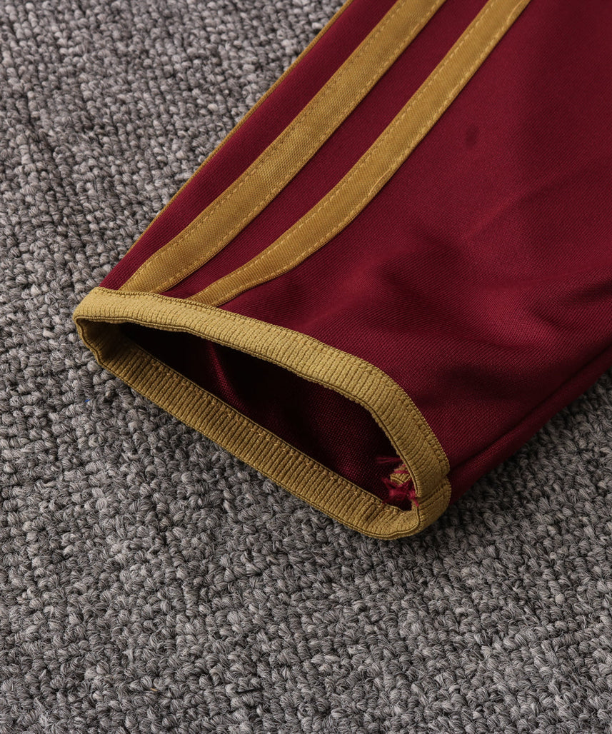 Arsenal Black and Dark Red Tracksuit