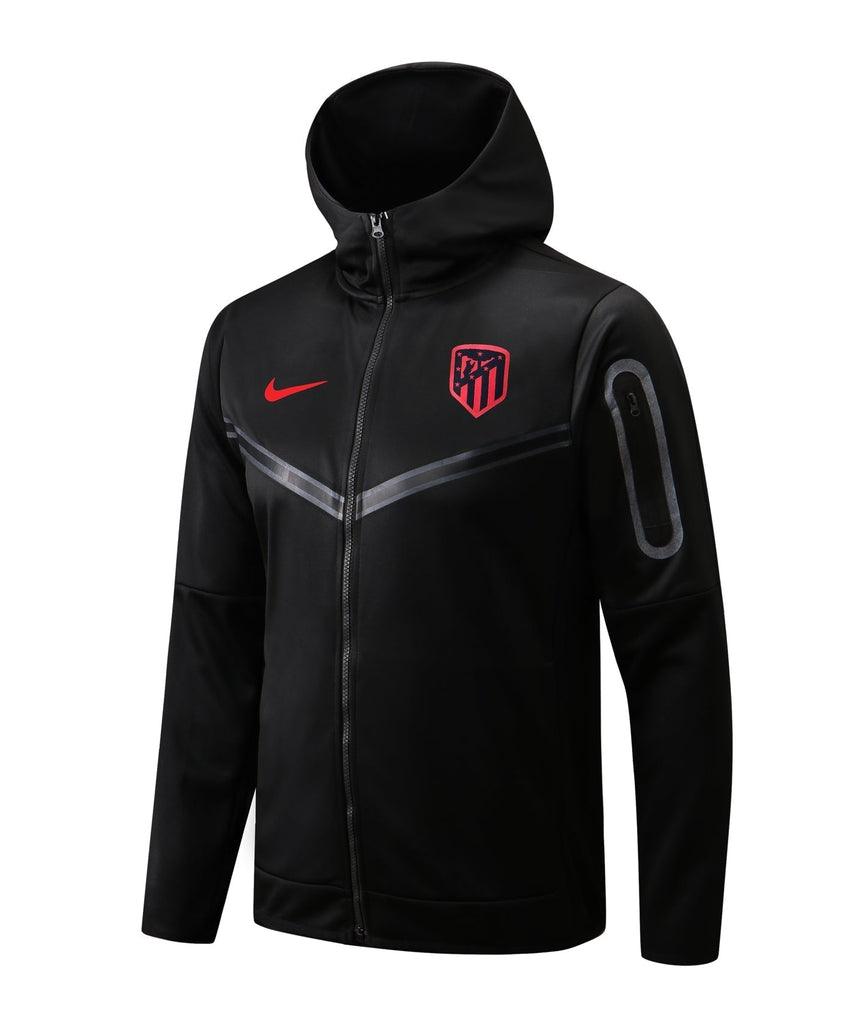 Atletico Madrid Black Tracksuit