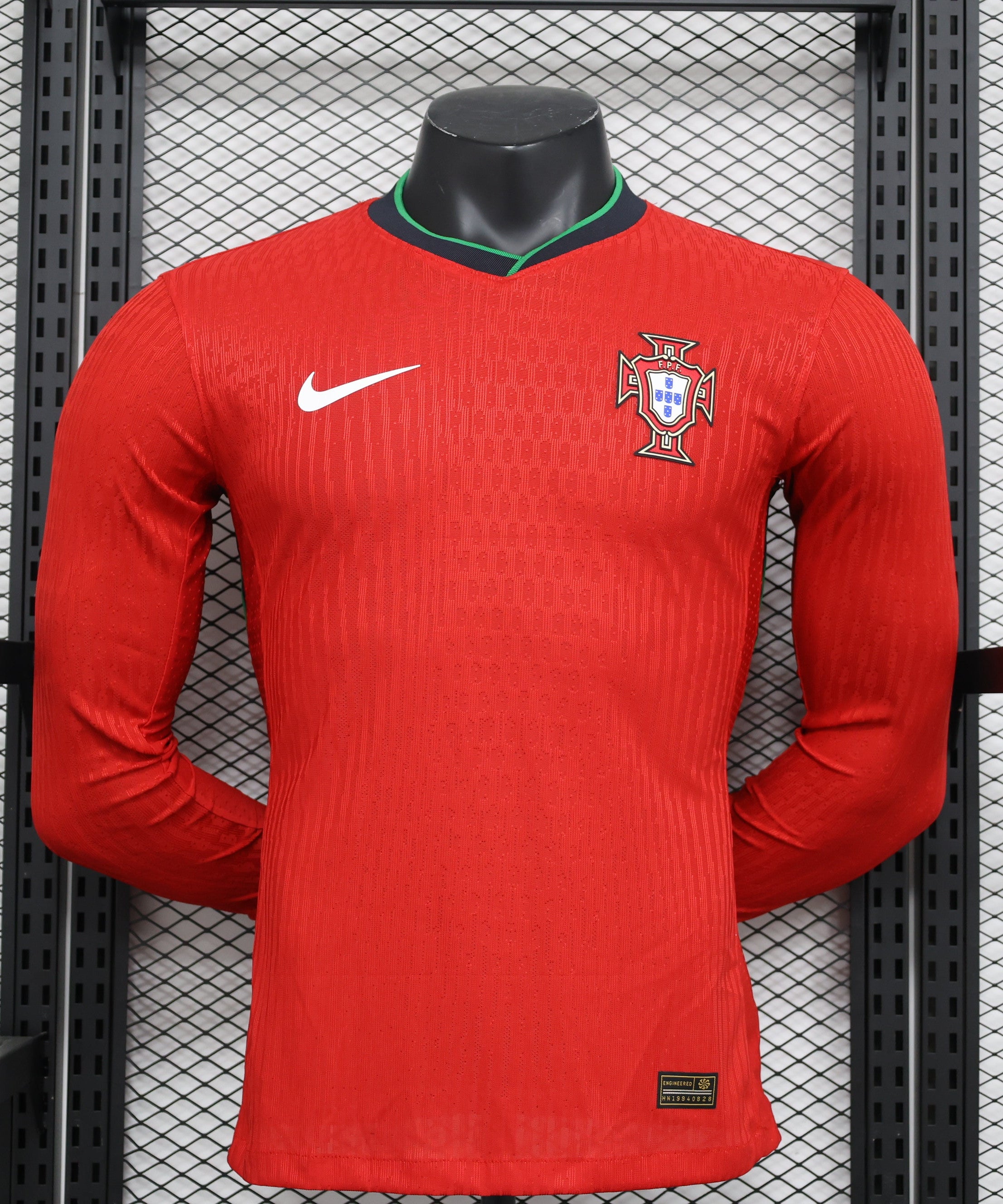 Portugal 2024-2025 Home Kit Long Sleeve