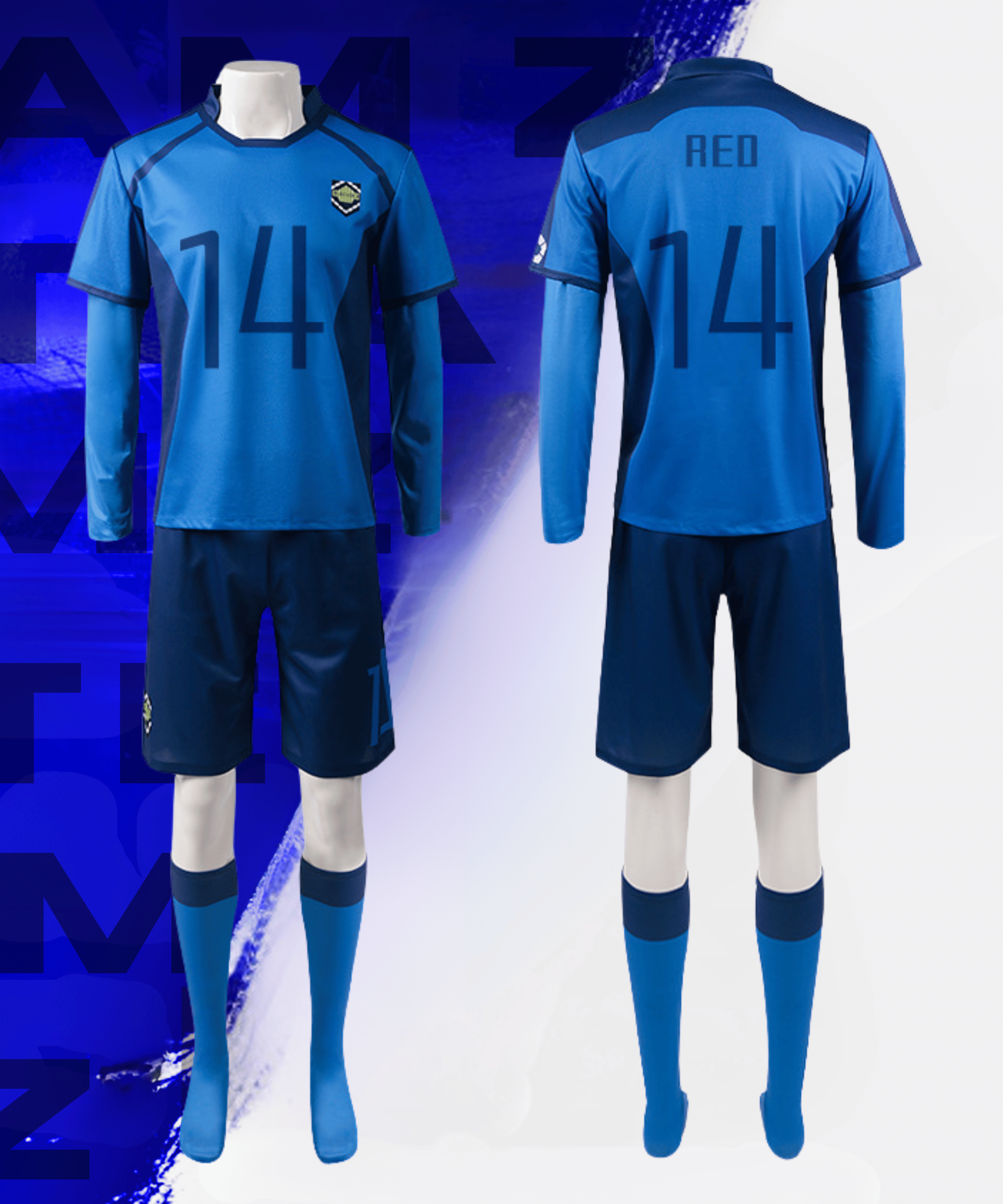 Blue Lock Jersey - Team Z (FULL COSPLAY)