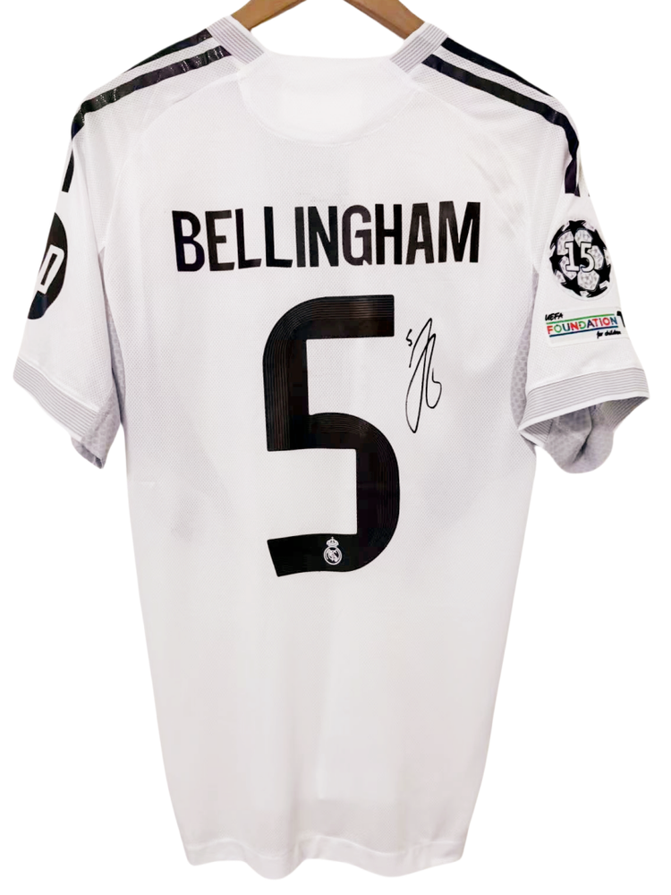 Bellingham Real Madrid Signed Jerseys