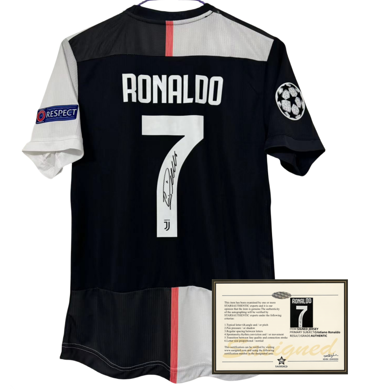 Ronaldo Juventus 19-20 Signed Jersey