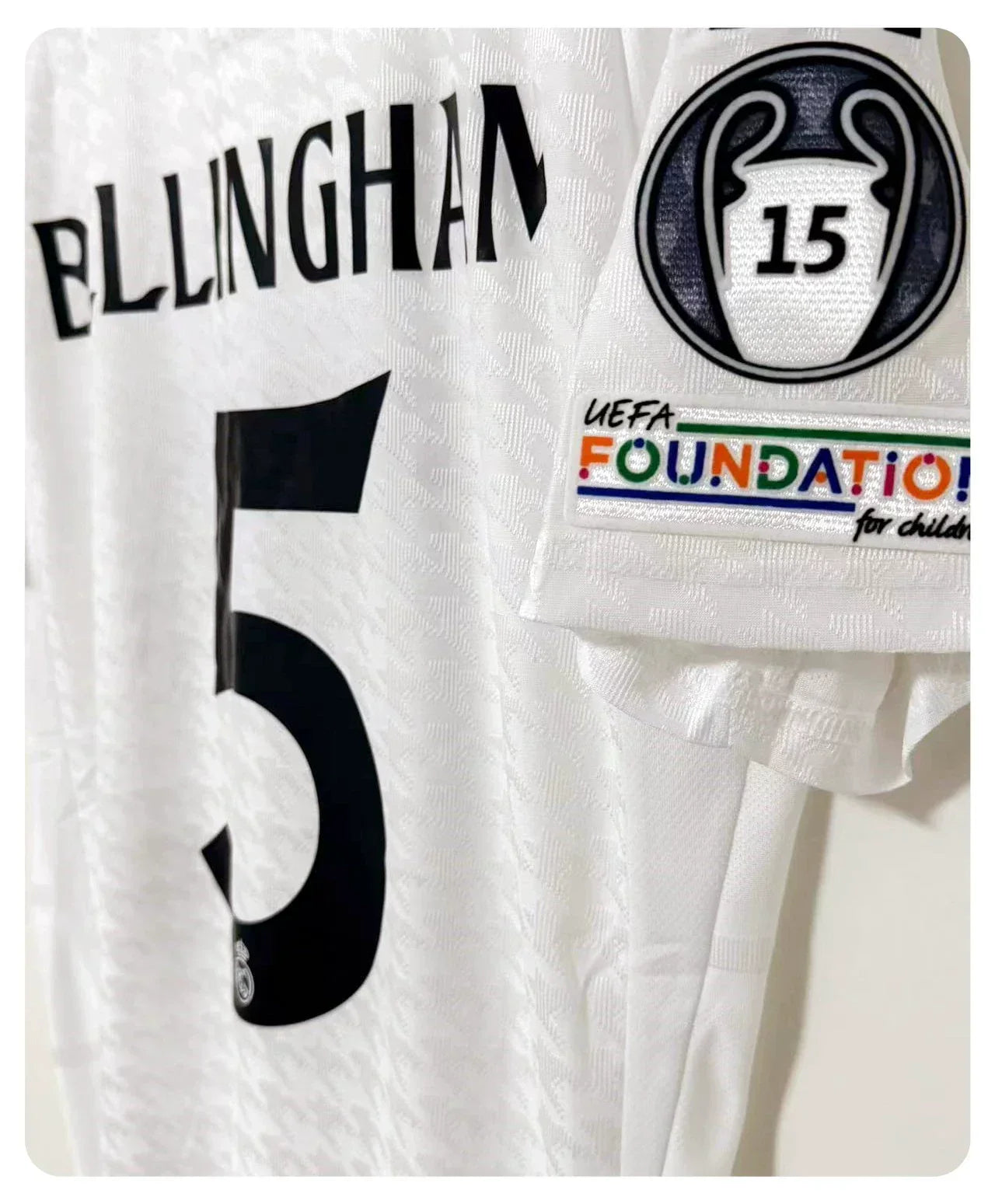 Bellingham Real Madrid 24-25 Signed Jersey