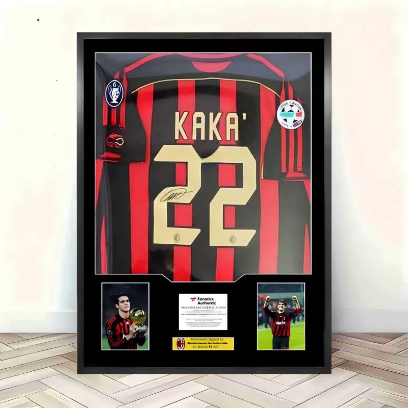 KAKA AC Milan Framed Signed Jersey