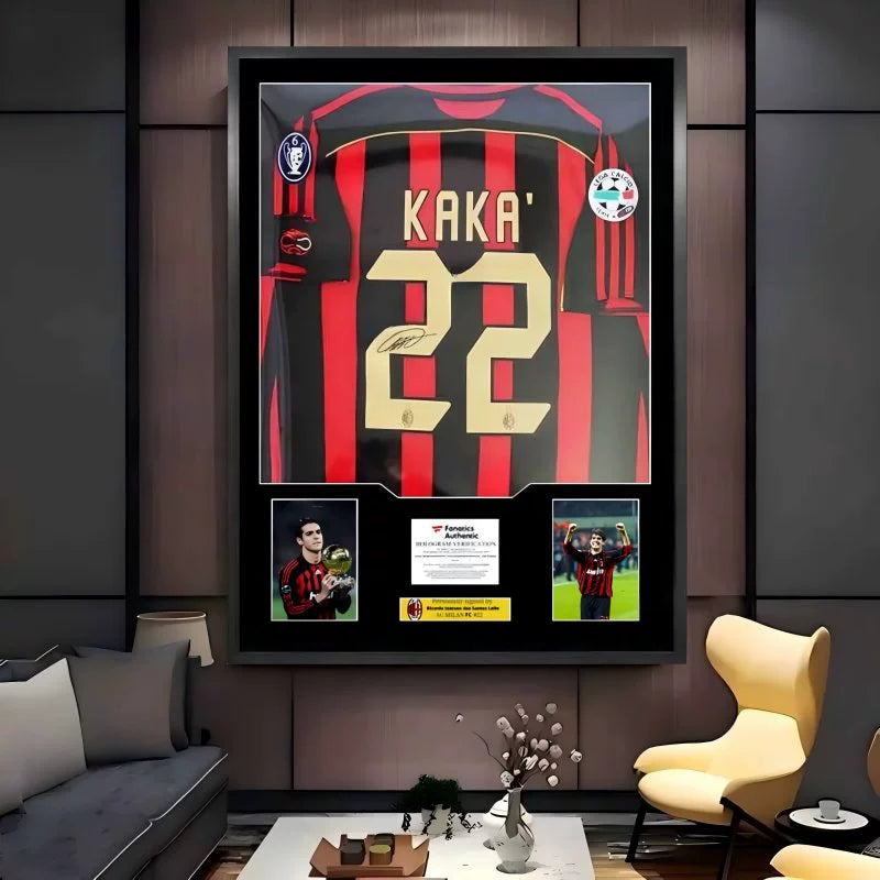 KAKA AC Milan Framed Signed Jersey