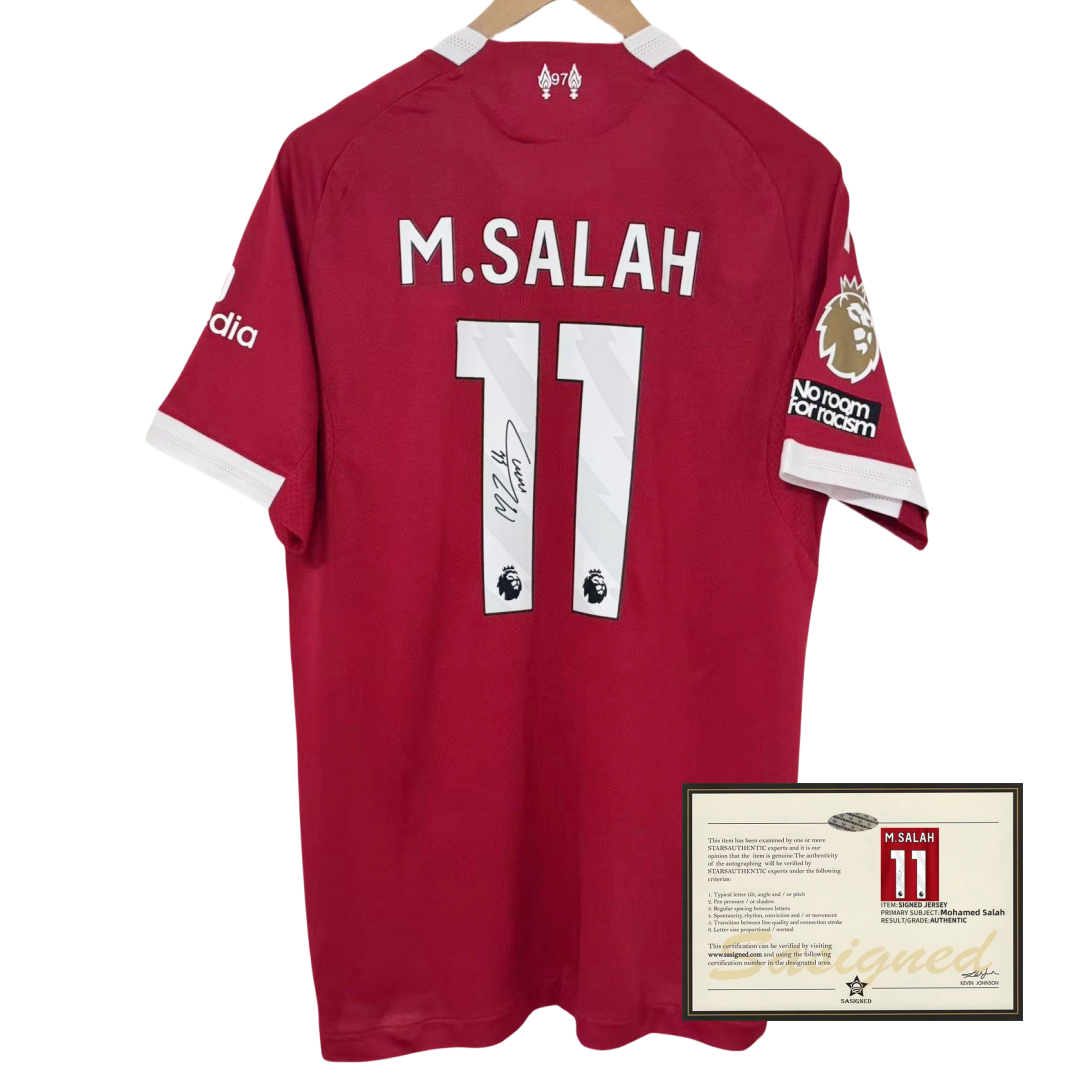 Mo.Salah Liverpool 25-26 Signed Jersey