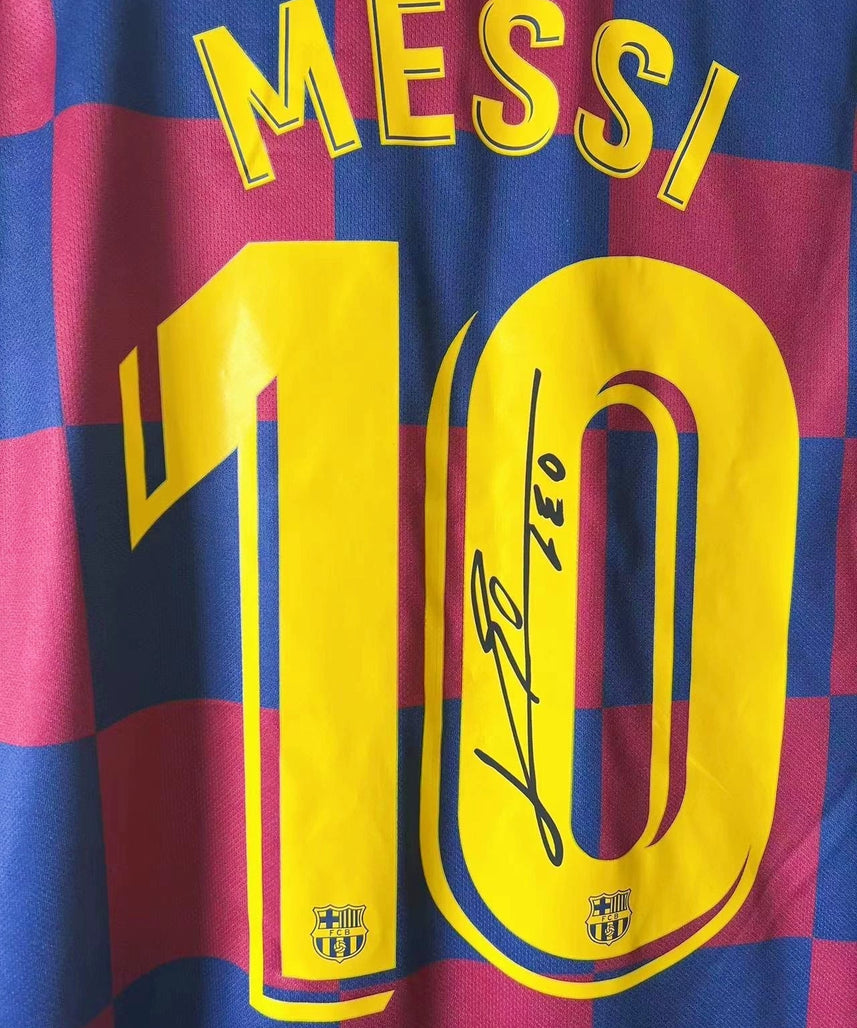 Messi FC Barcelona 19-20 Signed Jersey