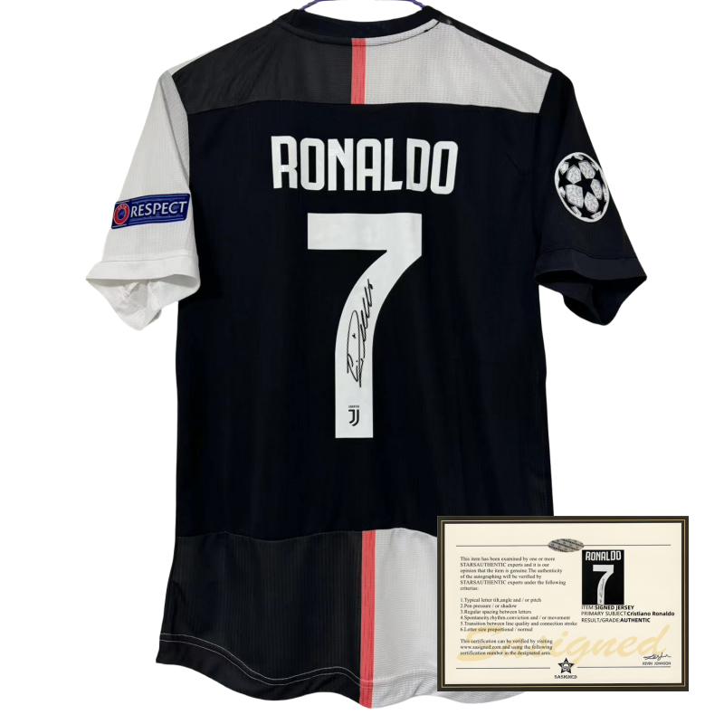 Ronaldo Juventus 19-20 Signed Jersey