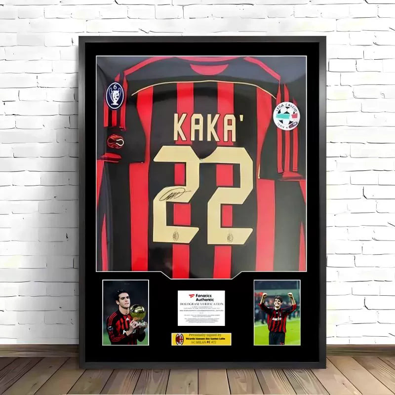 KAKA AC Milan Framed Signed Jersey