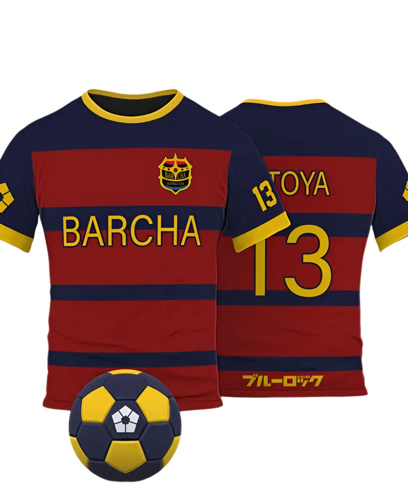 Blue Lock Jersey -  FC Barcha Home Kit
