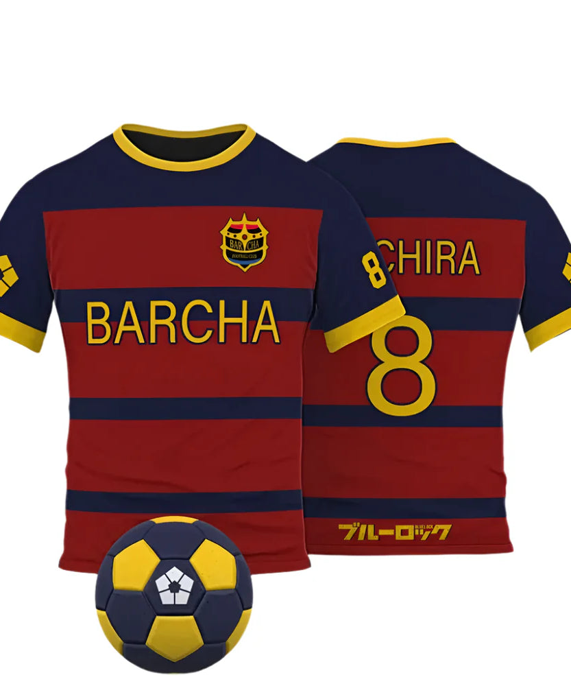 Blue Lock Jersey -  FC Barcha Home Kit