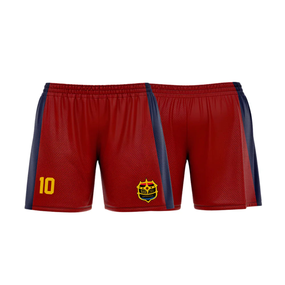 Blue Lock Shorts - FC Barcha Home Kit