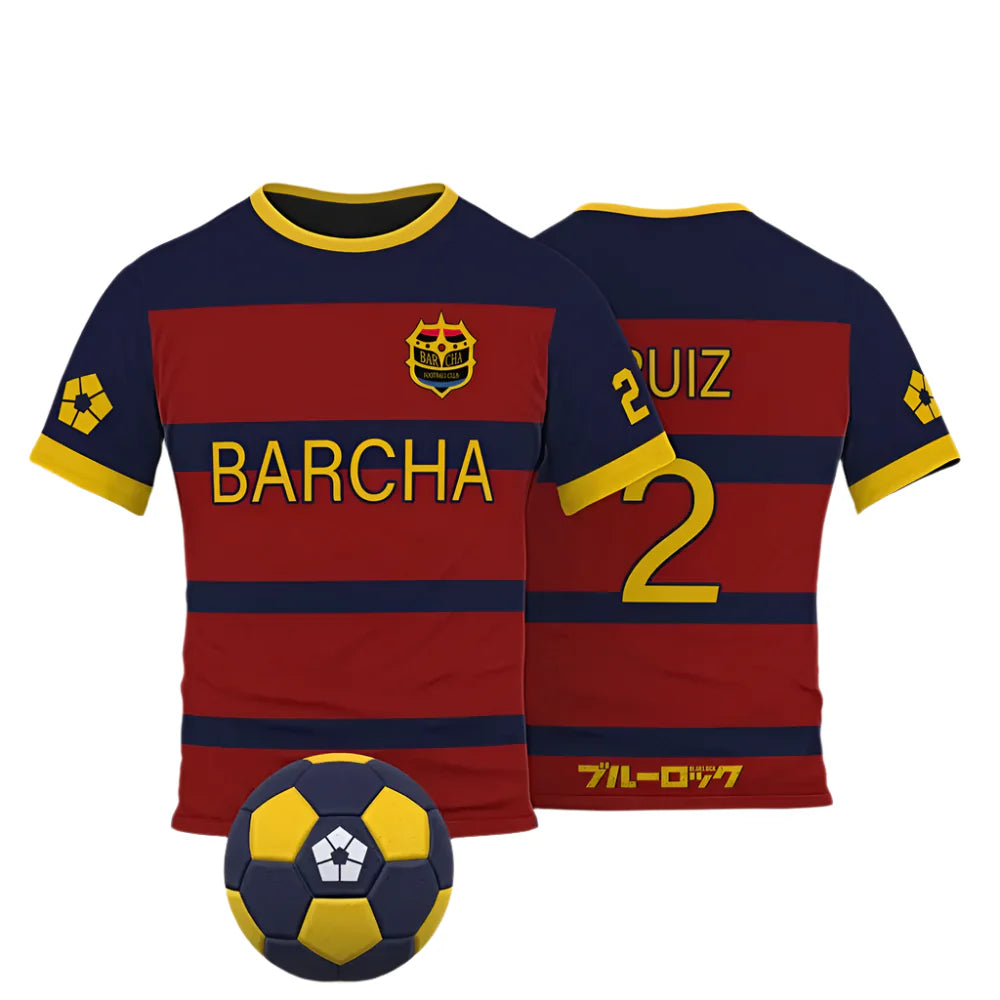 Blue Lock Jersey -  FC Barcha Home Kit