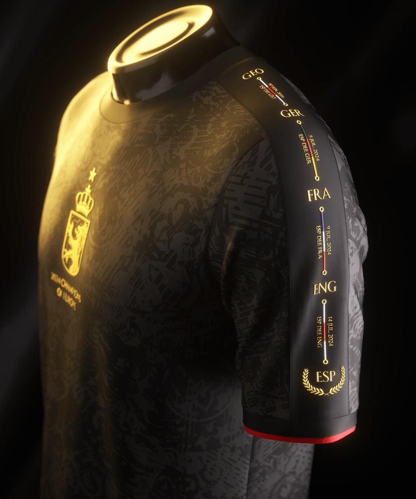 Spain 2024 Euros Champion Jersey (Los Toros)