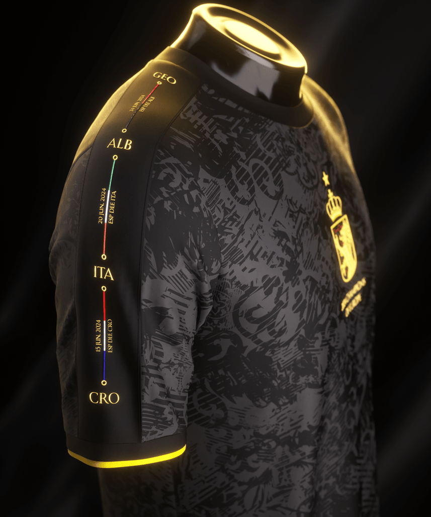 Spain 2024 Euros Champion Jersey (Los Toros)