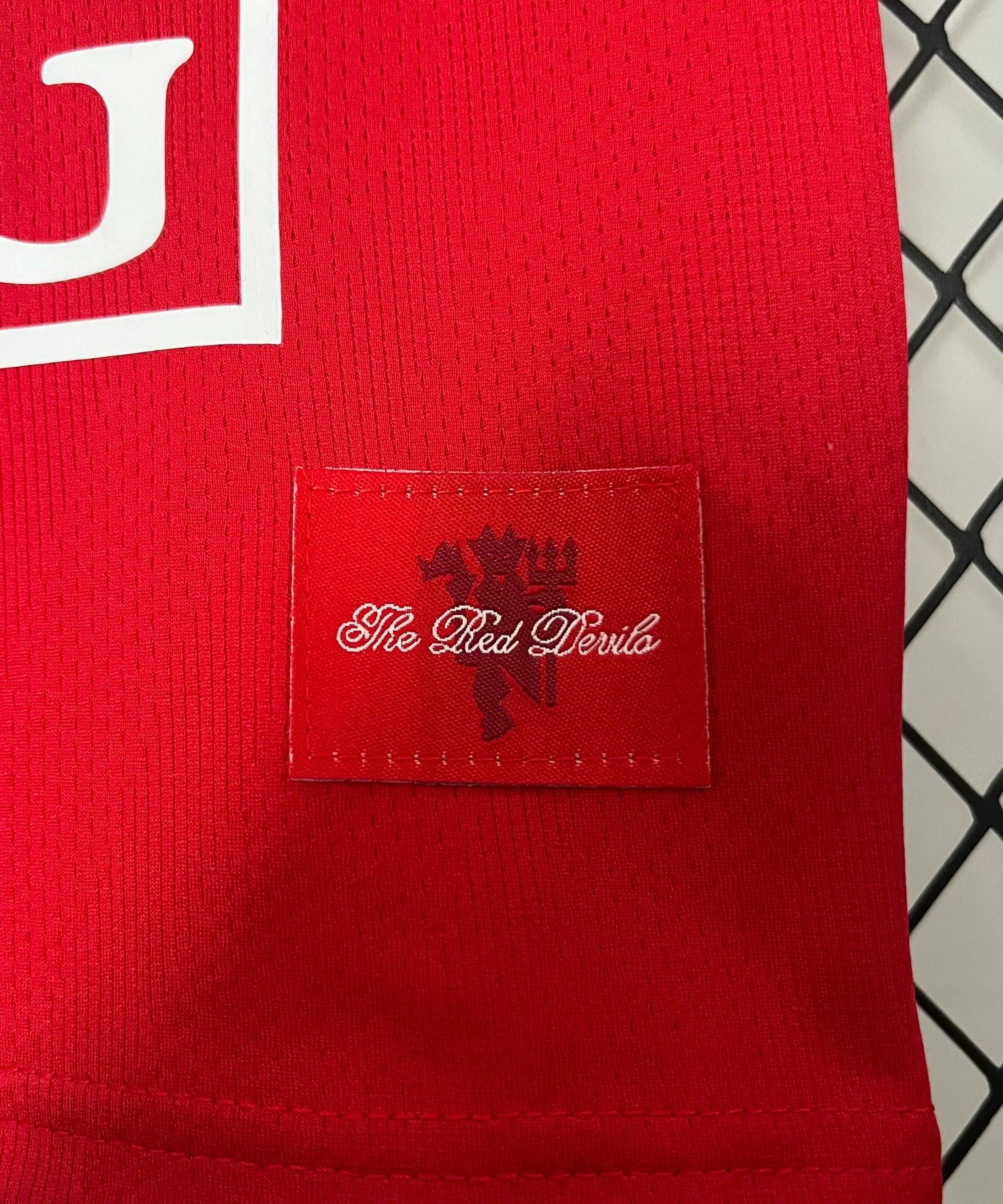 Manchester United 07/08 Champions League Home Jersey Kids