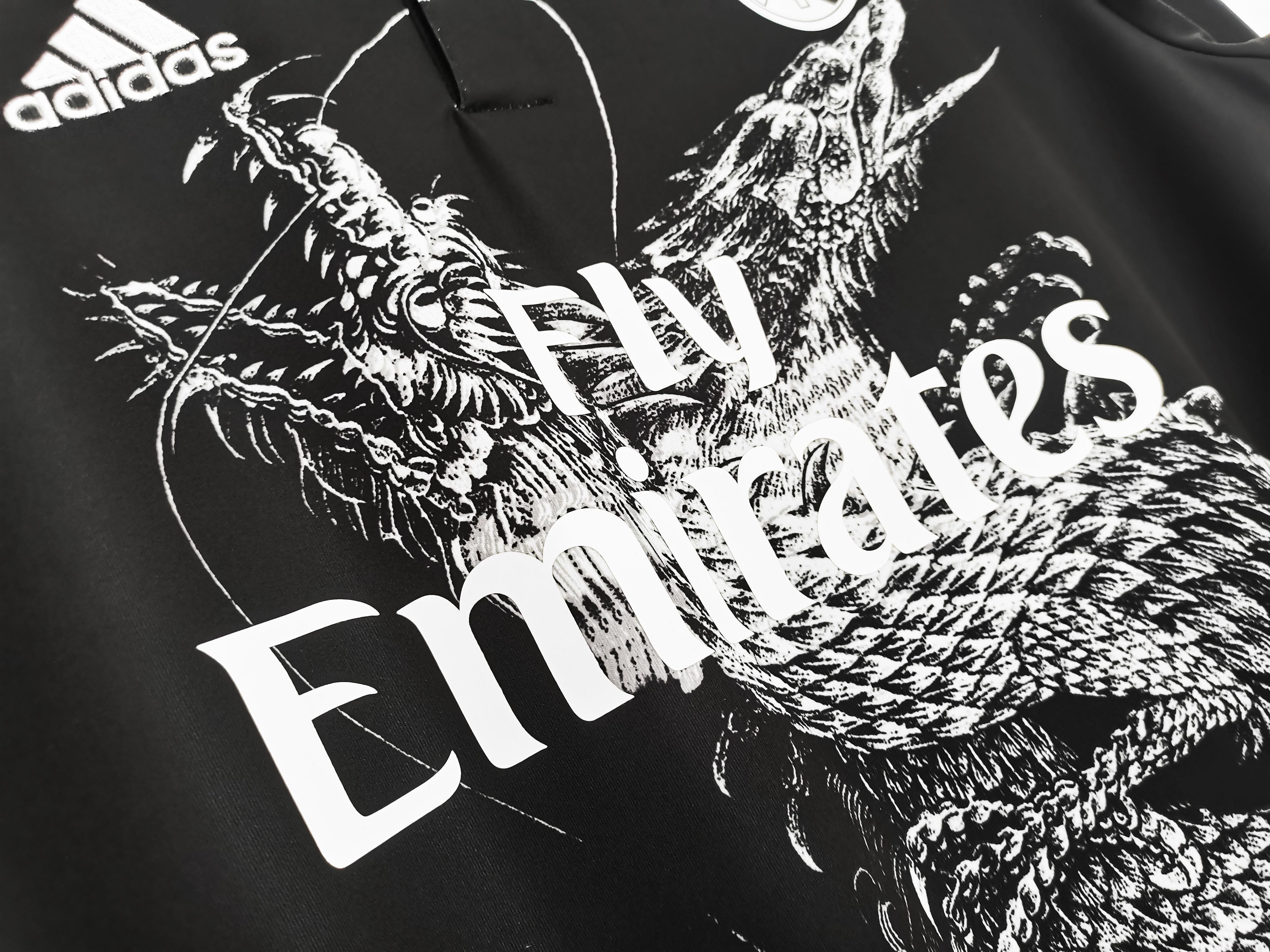 Real Madrid 2014-2015 Long Sleeve Third Kit Retro