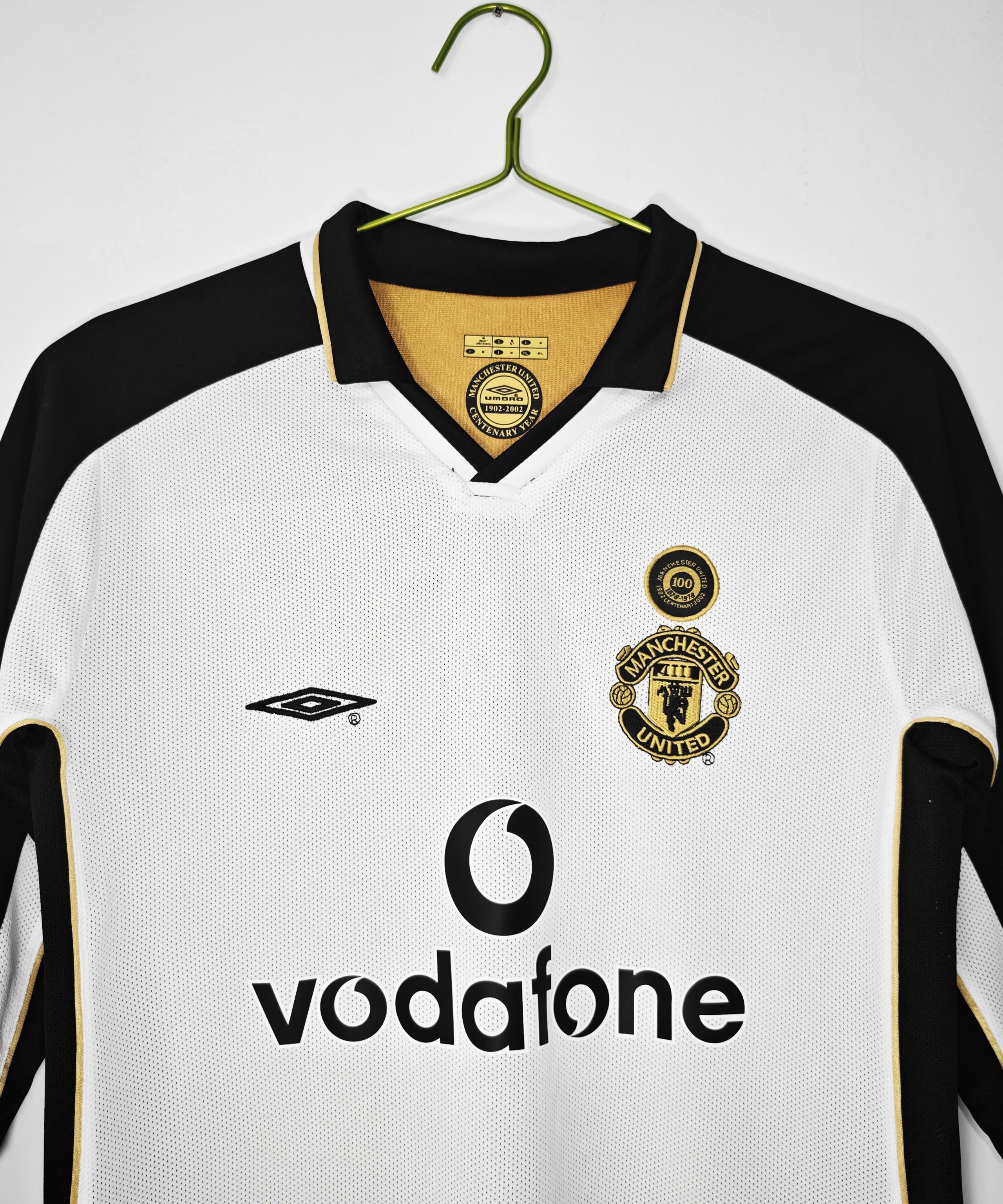 Manchester United 2001-2002 Long Sleeve Third Kit