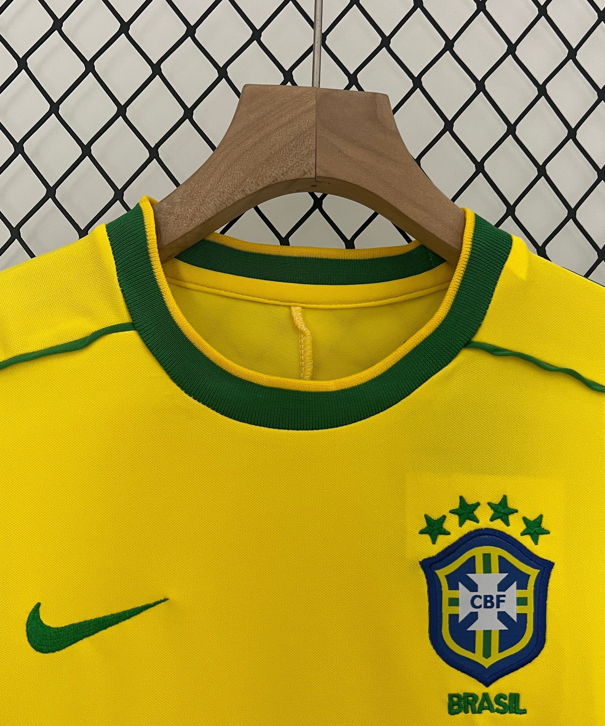 Brazil 1988 Home Jersey Kids