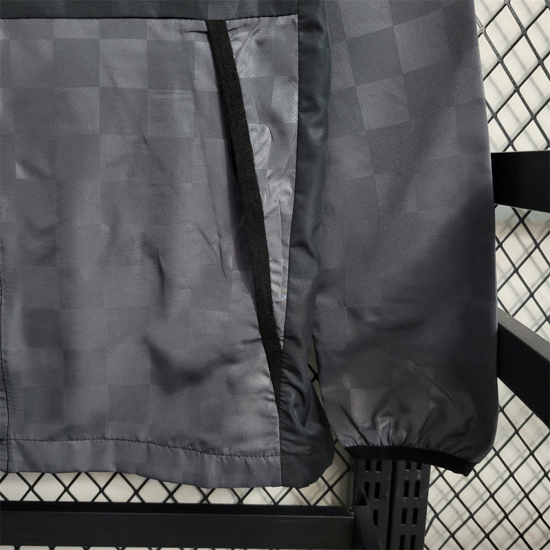 Liverpool 23-24  Black & Gray Windbreaker