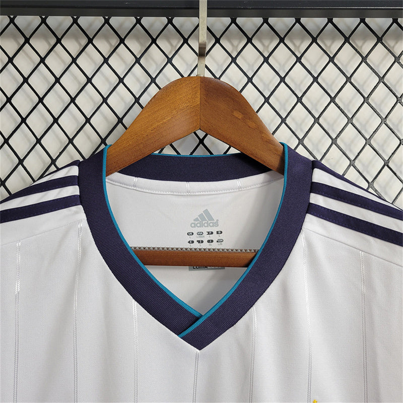 Real Madrid 2012-13 Home Retro Long Sleeve
