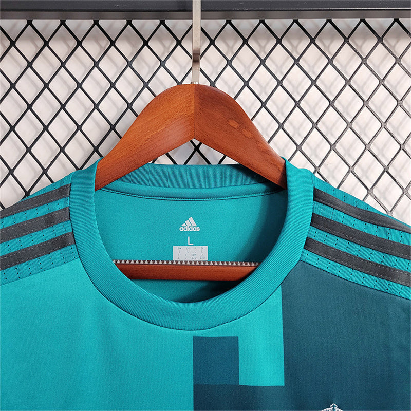 Real Madrid 2017-18 Third Away Retro Long sleeve