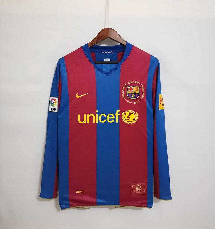 Barcelona 07-08 Long Sleeve Home Kit