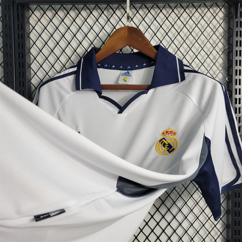 Real Madrid Retro Jersey | 2000-2001 Home Retro | Malgane
