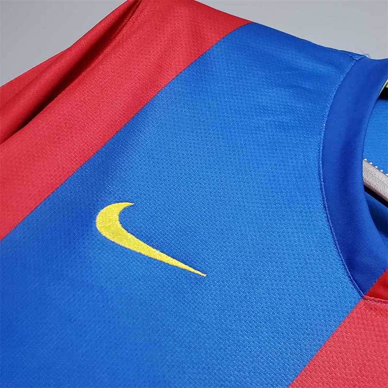 Barcelona 06-07 Long Sleeve Home Retro Kit