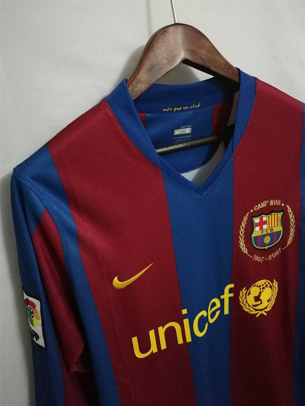 Barcelona 07-08 Long Sleeve Home Kit