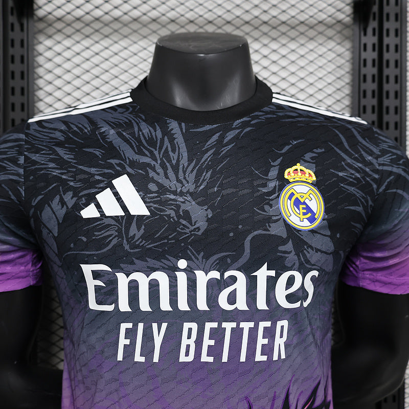 Real Madrid 'Black & Purple Dragon' Special Kit