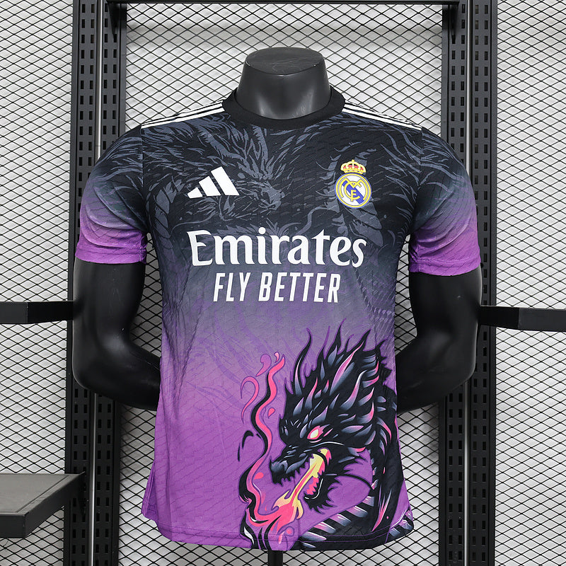 Real Madrid 'Black & Purple Dragon' Special Kit