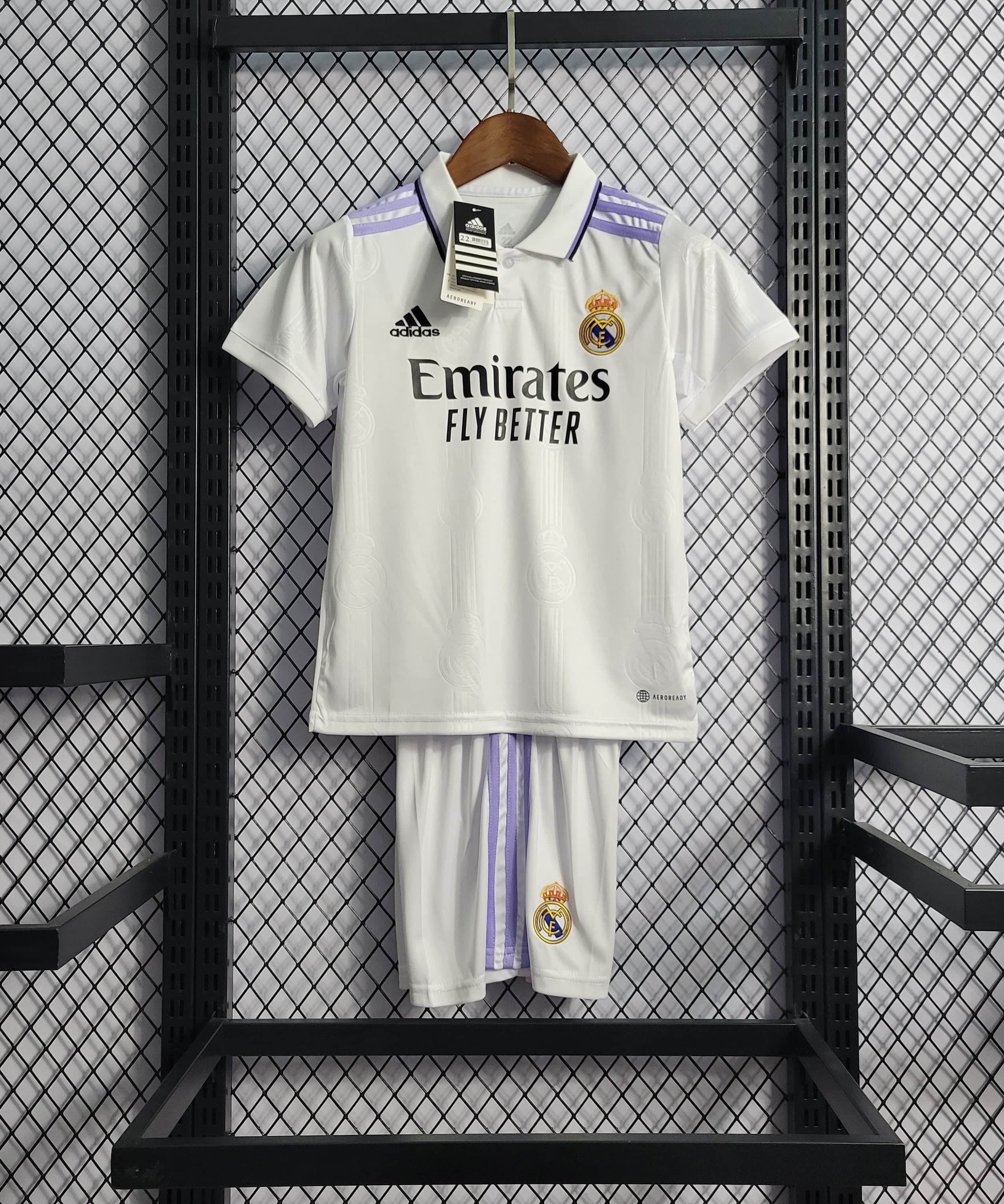 Real Madrid 22/23 Home Jersey Kids