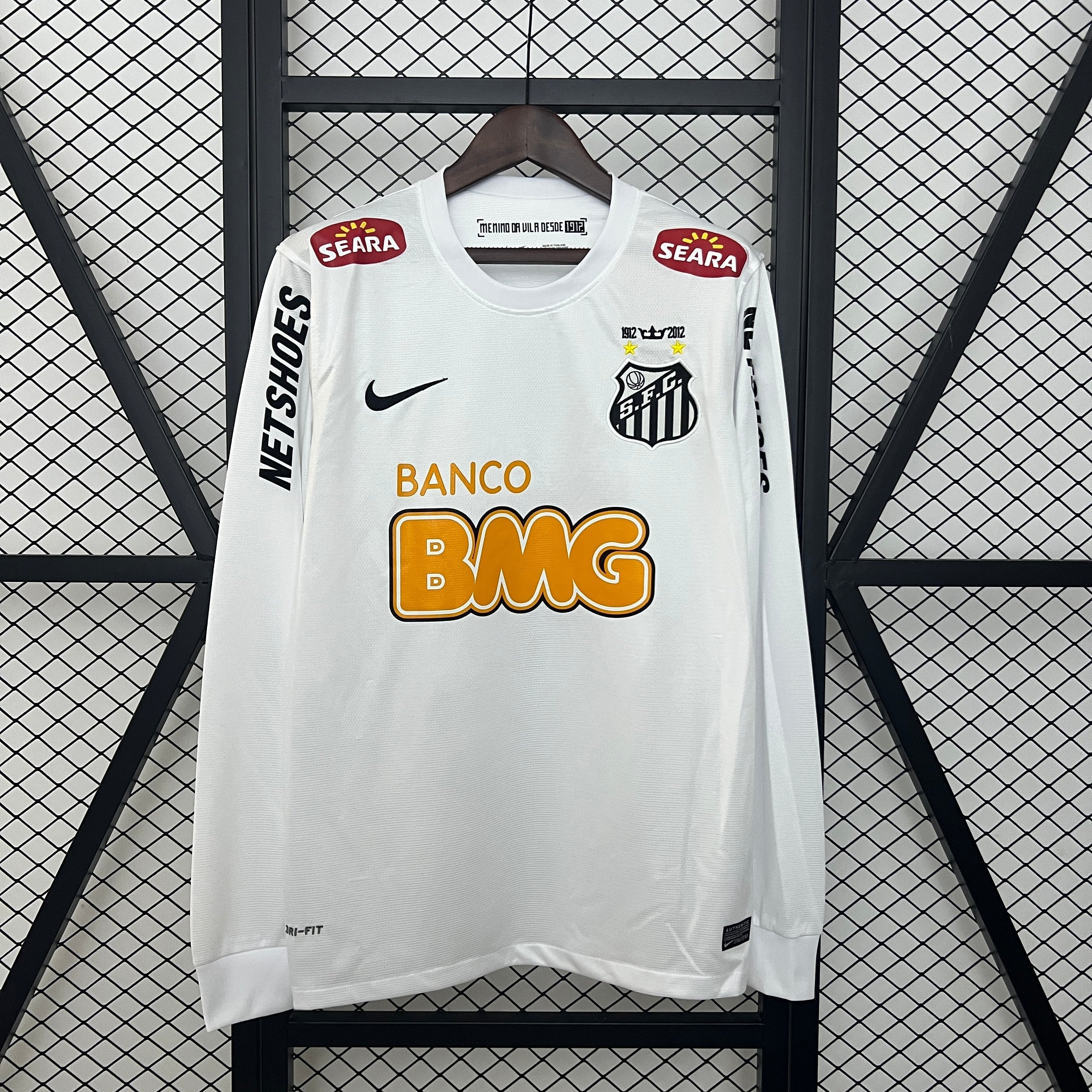 Santos 11-12  Home Retro Long Sleeve