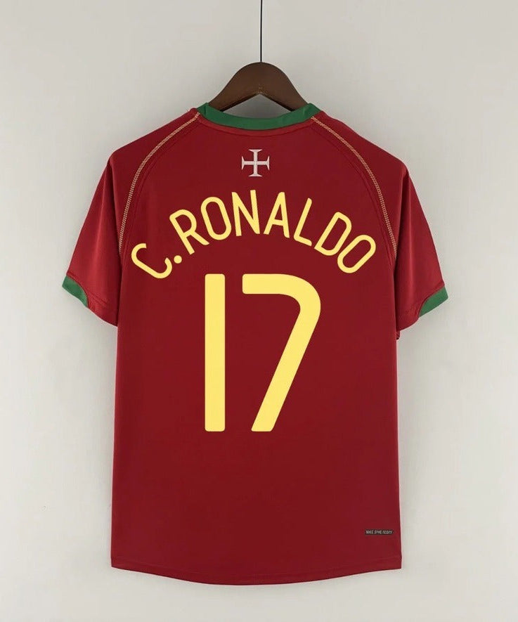 Portugal 2006-07 Home Retro Kit