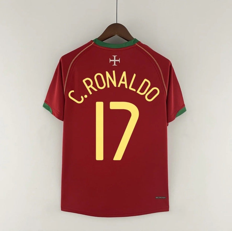 Portugal 2006-07 Home Retro Kit