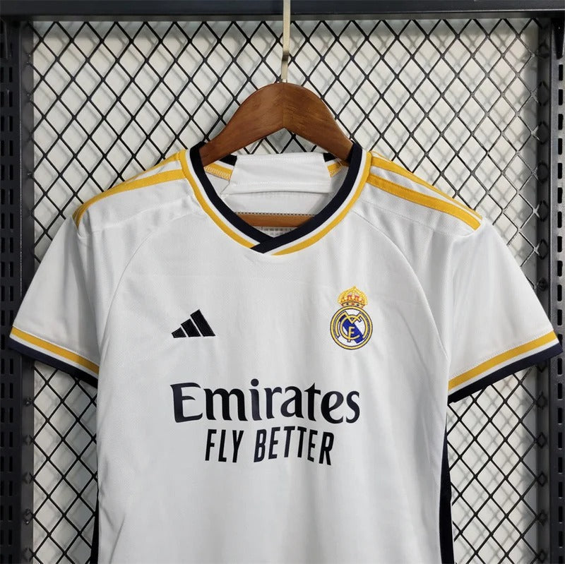 Real Madrid 23-24 Home Kids Jersey