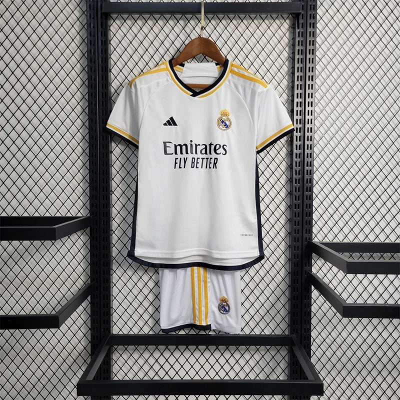 Real Madrid 23-24 Home Kids Jersey