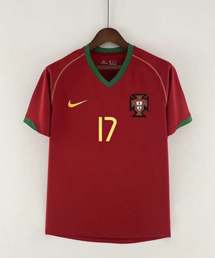Portugal 2006-07 Home Retro Kit