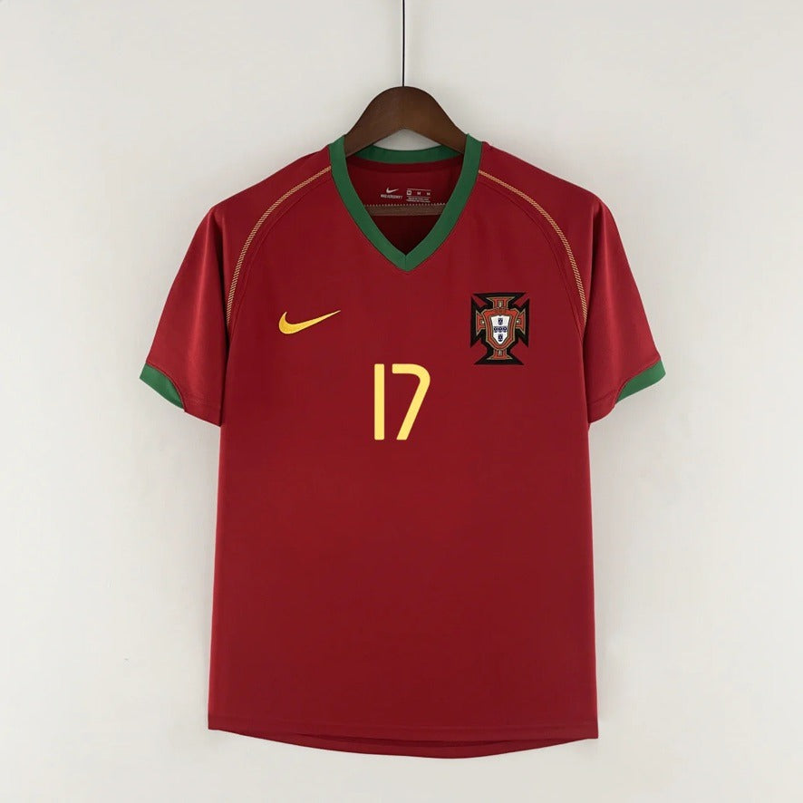 Portugal 2006-07 Home Retro Kit