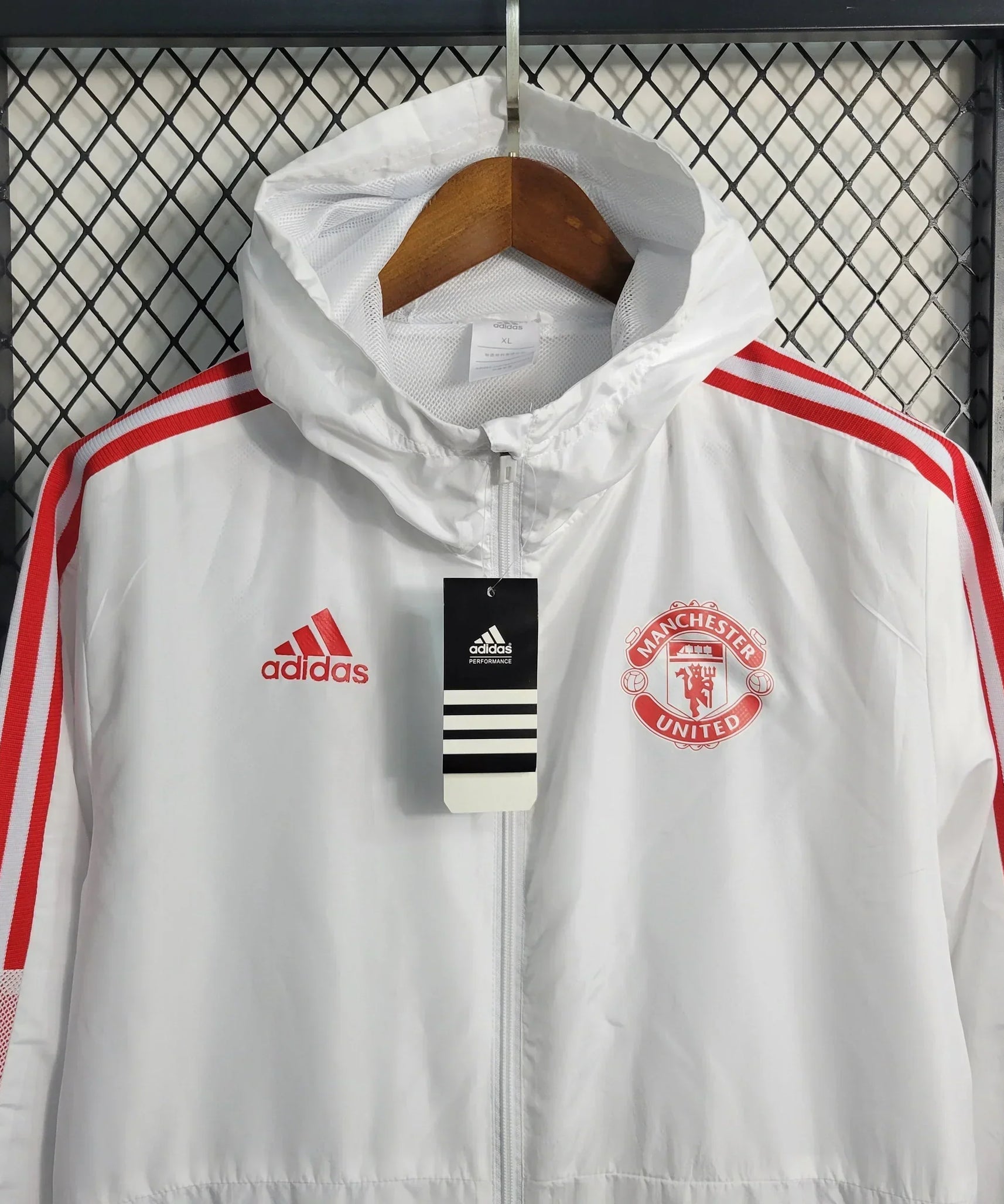 Manchester United Windbreaker Jacket 23/24 - White
