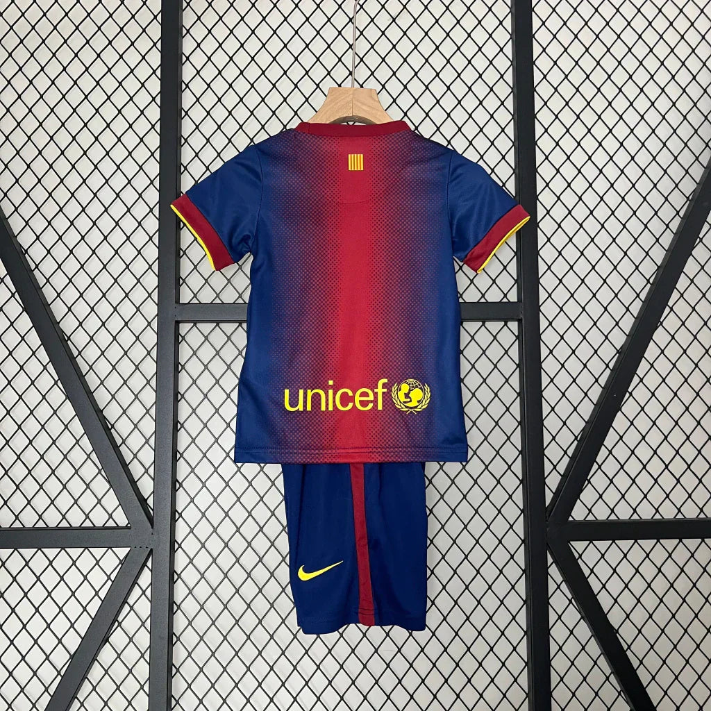 Barcelona 12/13 Home Jersey Kids