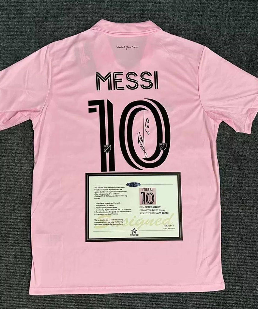 Inter Milan "Messi" Signed Shirt