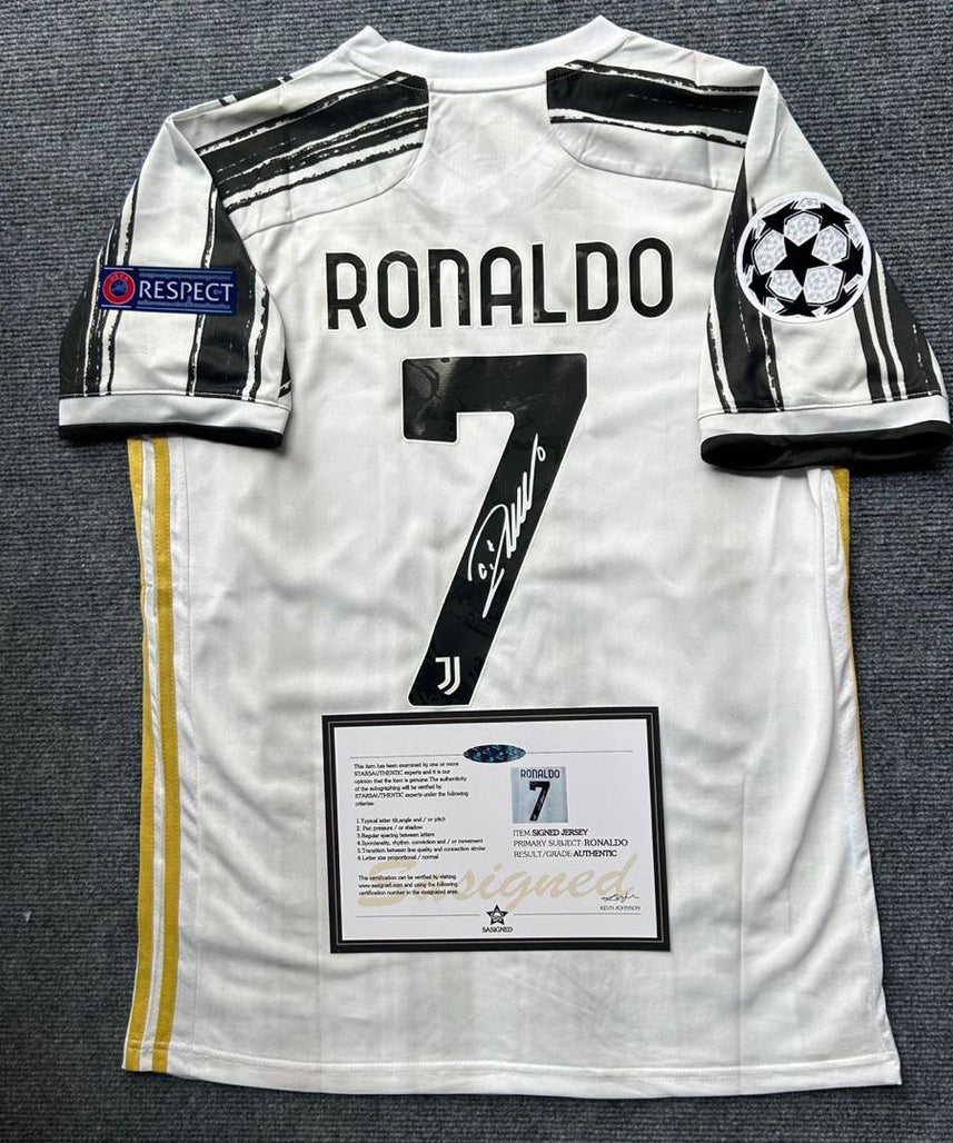Juventus "Ronaldo" Signed Shirt