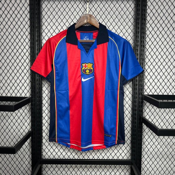 Barcelona 04-05  Home Retro Jersey