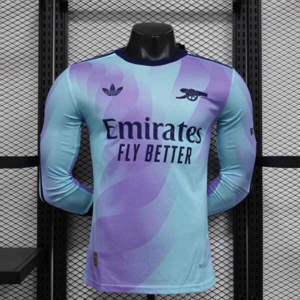 Arsenal 2024-2025 Third Kit Long Sleeve