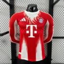 Bayern Munchen 2025-2026 Long Sleeve Home Kit
